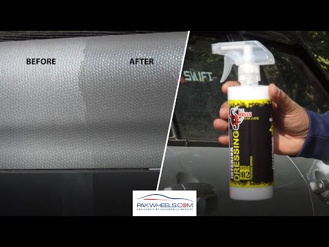 How To Clean And Shine Car's Interior | Car Dressing Interior Exterior Shine