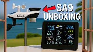 Sainlogic SA9 Unboxing – Full Parts Reveal & First Impressions 🌧️📡