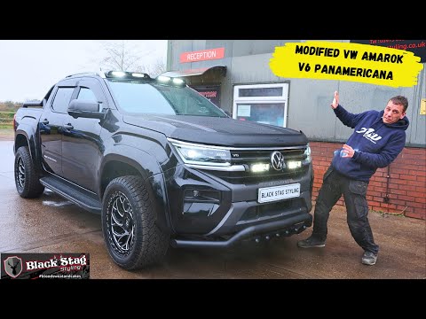 Modified VW Amarok V6 PanAmericana - Wide Arches, Lazer Light Pods, FUEL Alloy Wheels and AT Tyres