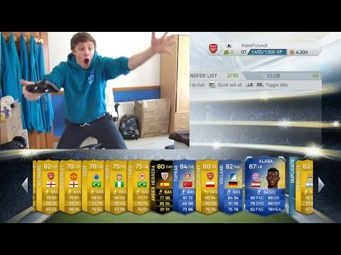 BEST PACK EVER!! 3 TOTS IN 1 PACK - FIFA 14