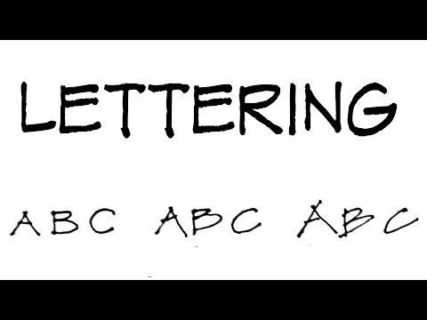 Architectural Hand Lettering - Architecture Daily Sketches Video ...