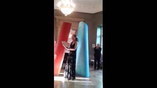 Schlosspavillon Ismaning 2016 - Susanna Proskura Finissage Antigravitation Superstrings Chuber