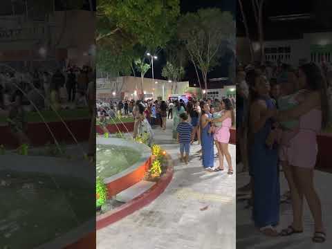 Nova praça de Varzea da Roça