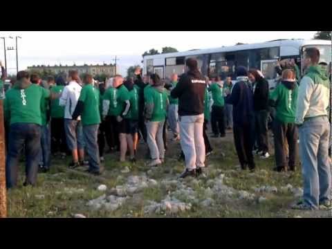 Narew : Radomiak doping kibiców + piłkarze