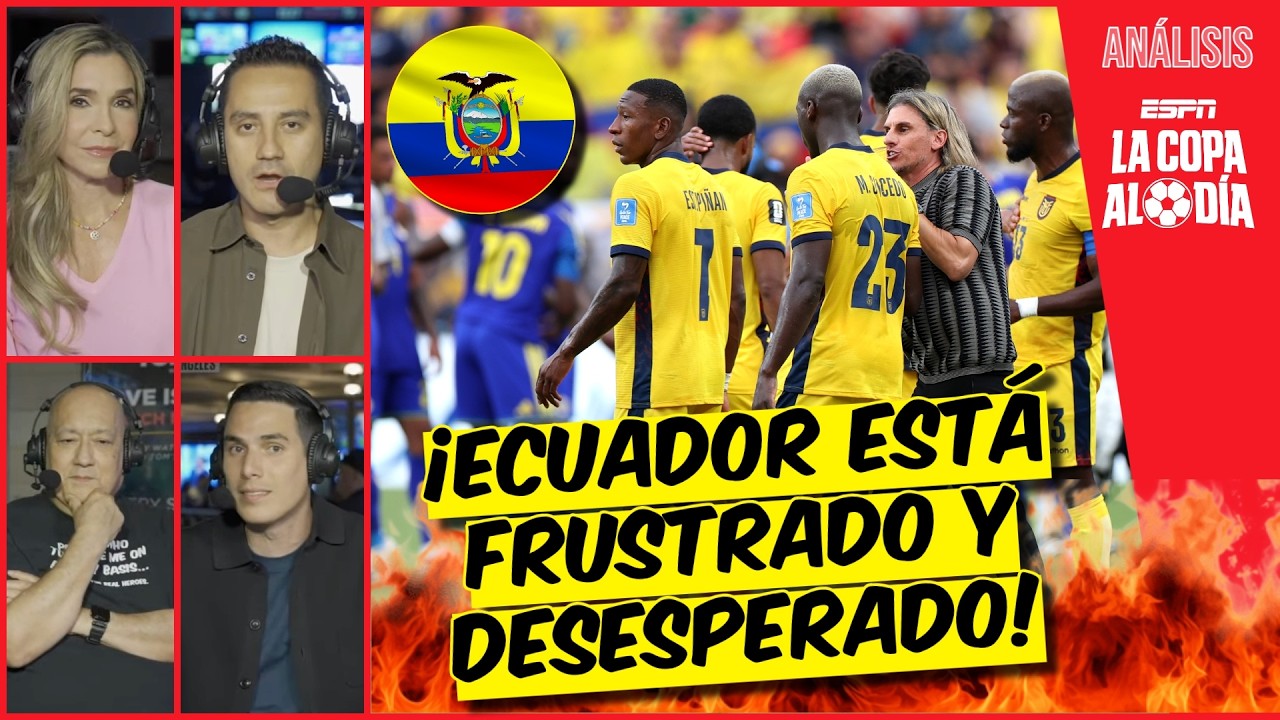¡GRAN FRACASO! ECUADOR CAERÁ ante ALEMANIA en el PRÓXIMO PARTIDO. No TIENE CHANCE | La Copa Al Día