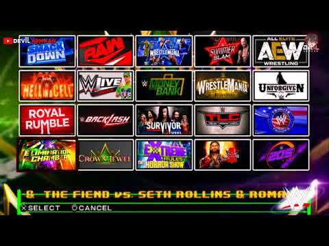 WWE 2k22 PPSSPP downloaded MEDIAFIRE | 190mb