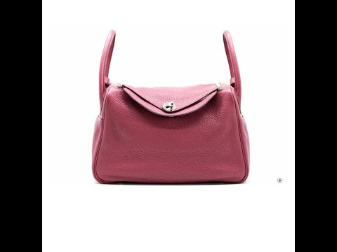 Hermes Lindy Lindy 30 Rouge H / CK55 Taurillon Clemence 30 Bolsas De Ombro Phw