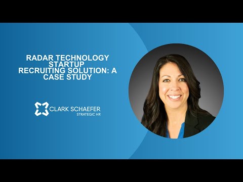 Radar Technology Startup Recruiting Solution A Case Study