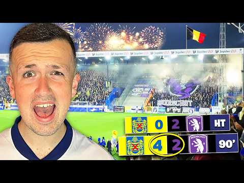This Belgian Football Match Was INSANE 🇧🇪