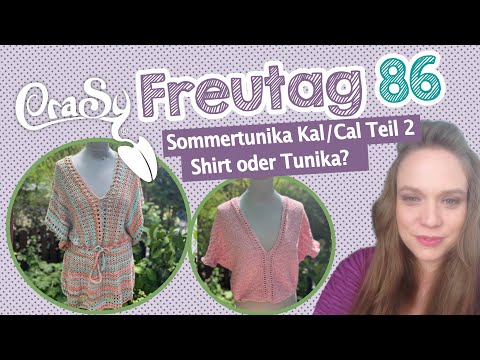 Der CraSy  Freutag 88 - CraSy Secrets Häkeltücher Crochetalong Teil 1 - über Tuchformen