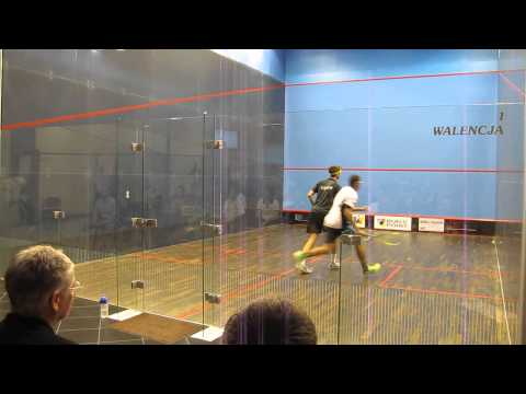 World Junior Squash Championships Wrocław 2013 Lyell Fuller -  Mohamed El Gwarhy (SET I )