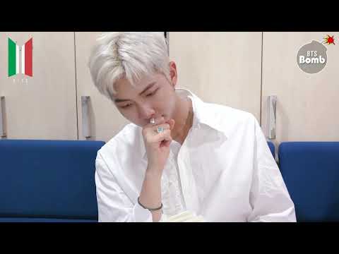 [SUB ITA] 190802 BANGTAN BOMB - RM reading a book - BTS (방탄소년단)