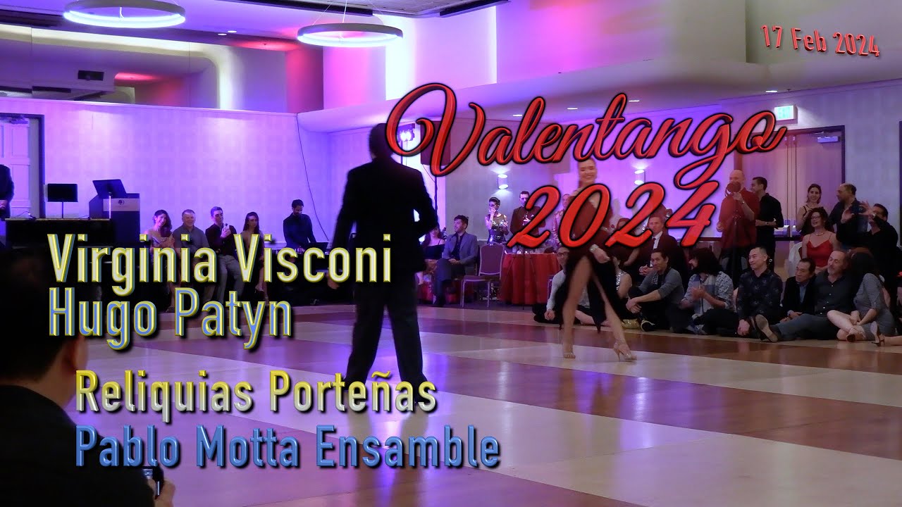 Video thumbnail for Celina Rotundo - Hugo Patyn - Reliquias Porteñas - Pablo Motta Ensamble - ValenTango 2024
