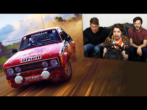 RALLY CON IL SIMULATORE DI GUIDA!