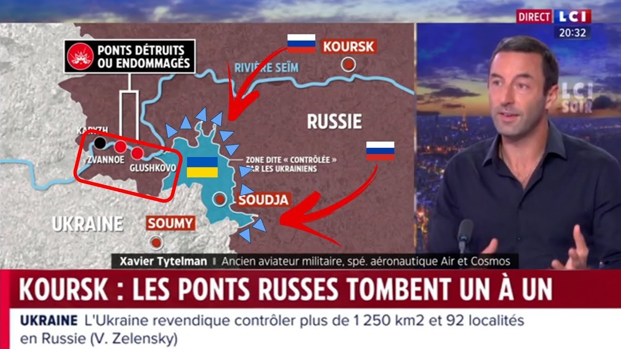 [🇺🇦/🇷🇺]  KOURSK : bientôt un chaudron russe - jusqu'où iront les Ukrainiens ?