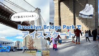 Brooklyn Bridge Parkã§ã¢ã€ã¹ã¹ã±ãŒãâžïžâïž | ãã¥ãŒãšãŒã¯é§åš | Vlog