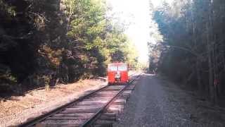 preview picture of video 'Hiking Along Abandoned Railroad in Holden Maine Surprised by Interesting Rail Car'