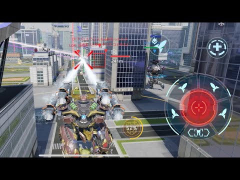 Heimdall 4 Oxy Frozen Rockets | War Robots Gameplay