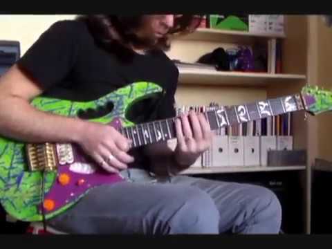 Steve Vai - tapping lick - by Claudio Macrì