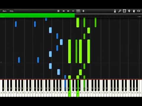 Valkyria Chronicles - Sora Wa Aoi Mama (Synthesia)