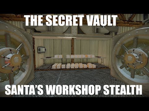 Payday 2 Santa's Workshop Stealth SECRET VAULT + fails