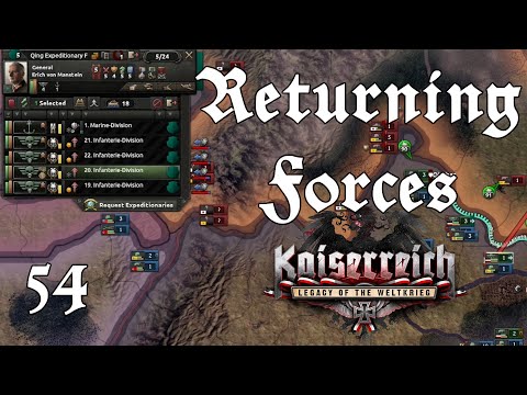 Kaiserreich - German Empire Ep 54: Returning Forces - Hearts of Iron 4