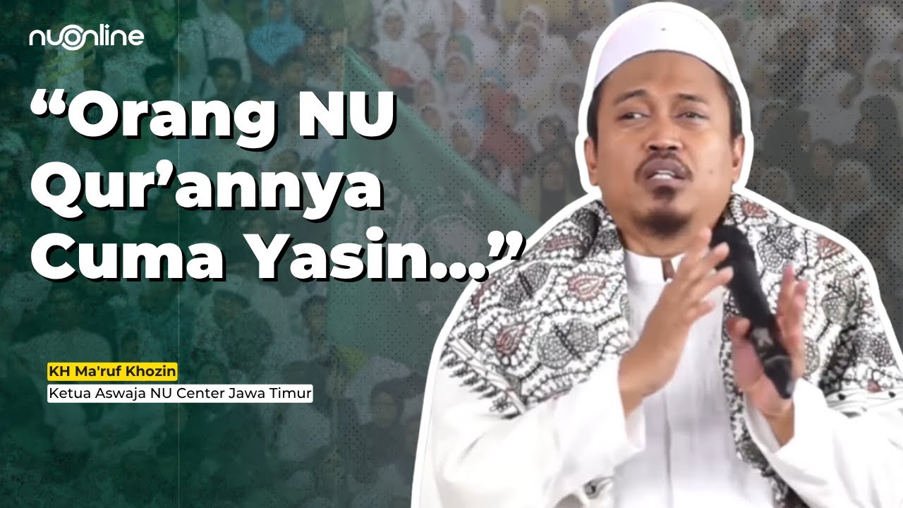 Soal Amaliah NU yang Dituduh Bid’ah, KH Ma&#039;ruf Khozin: Itu karena Ketidaktahuan!