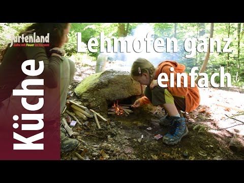 Lehmofen / Lehmbackofen - ganz einfach - Jurtenland