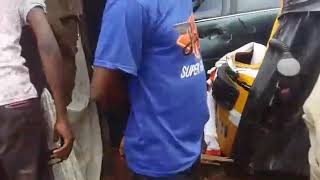 TRAGEDY: CASUALTIES AS CAR CRASHES INTO  A MECHANIC WORKSHOP, NUMBER OF DEATHS YET TO BE CONFIRMED.