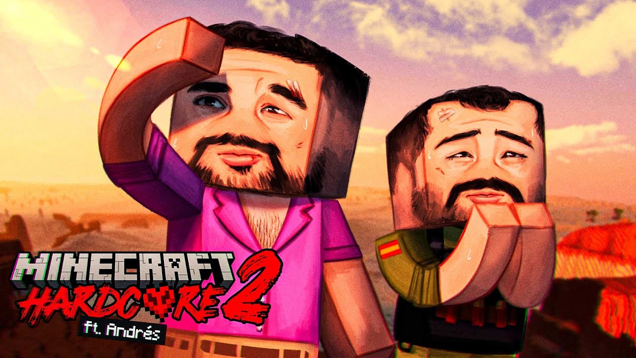 EL RETO DEFINITIVO ⛏️ - Minecraft Hardcore 2 ft. Andrés #1