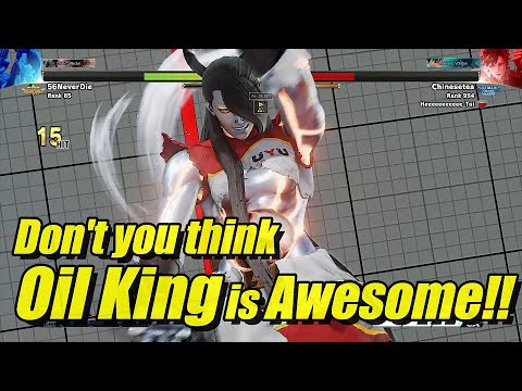 Street Fighter V: Oil King (Seth) VS Chinesetea (Chun-Li)