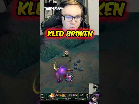 Baus Shows How Insanely Broken Kled Is❗#leagueoflegends