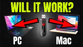 Flash drive for both PC and Mac? How to create a universal USB drive