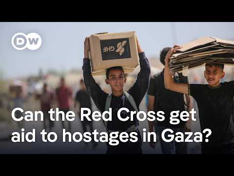 Between Netanyahu and Hamas: How the Red Cross facilitates aid into Gaza | DW News