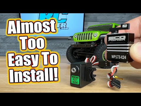 Nobody Thought Of This SCX24 Servo Upgrade Sooner?!?