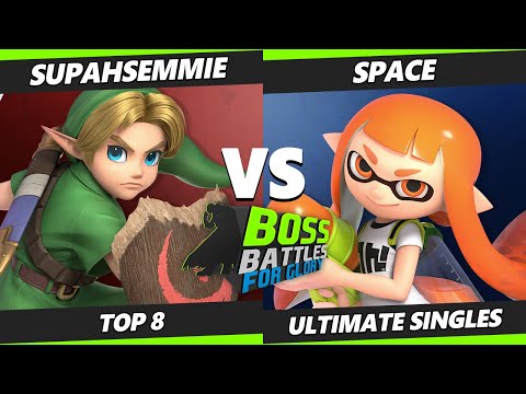 BOSS BATTLES: FG Top 8 - Supahsemmie (Young Link) Vs. Space (Inkling) SSBU Ultimate Tournament