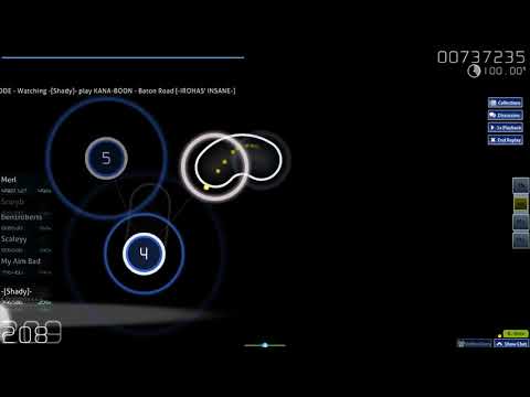 [Osu!] #77,923 KANA-BOON - Baton Road [-IROHAS' INSANE-] (99.56%) (FC) [93pp]