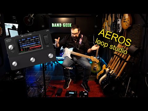 Checking out the Aeros Loop Studio