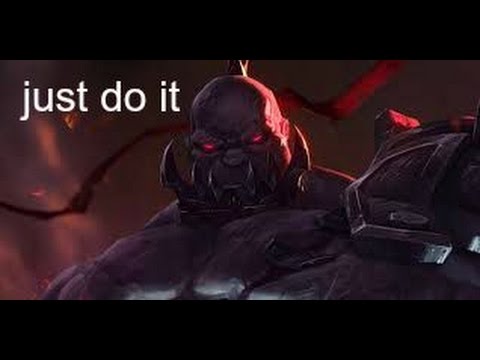 Split push sion LOL ranked gameplay