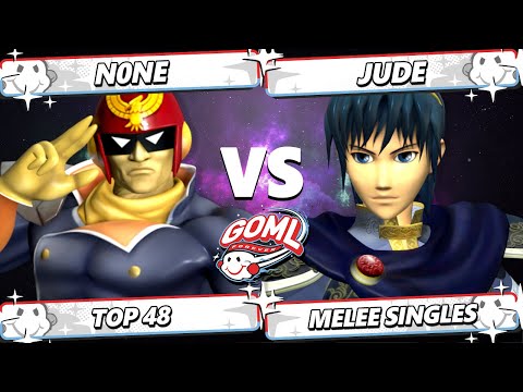 GOML 2025 - n0ne (Captain Falcon) Vs. Jude (Marth) Smash Melee - SSBM