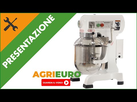 Impastatrice planetaria professionale FIMAR EASYLINE B10K - Vasca INOX da 10 litri: presentazione