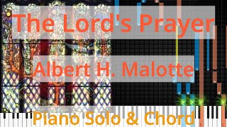 🎹Solo &amp; Chord, The Lord&#39;s Prayer, Albert H. Malotte, Synthesia Piano