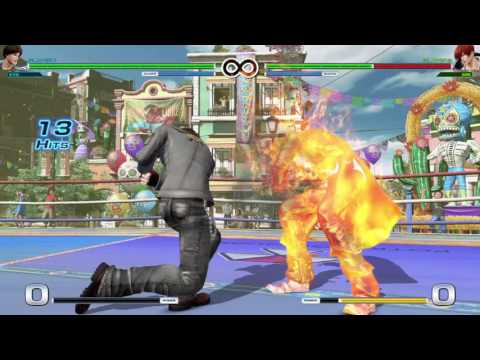 THE KING OF FIGHTERS XIV Demo kyo combo 2