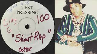 M.C. Craig &quot;G&quot; - Shout (Rap Attack Promo Mix 1985) | Juice Crew History | Mr. Magic | Golden Era