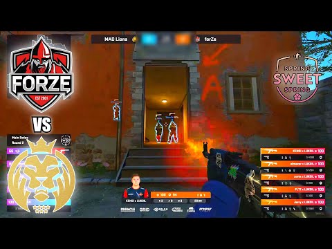 forZe vs MAD Lions - Spring Sweet Spring 1 | CSGO HIGHLIGHTS