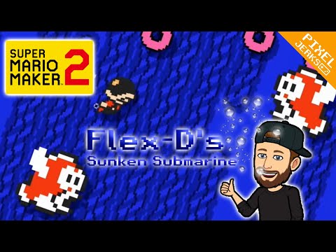 Cito spielt "SUNKEN SUBMARINE" von FLEX-D / Super Mario Maker 2 - Community Level [SMM2]