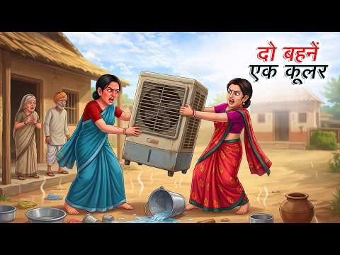 दो बहनें एक कूलर | Do Behne Ek Cooler | Hindi Kahaniya | Animated Stories