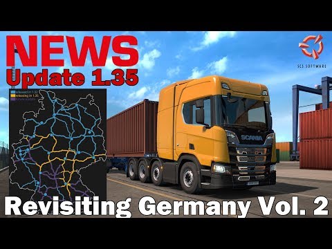 ETS2 I NEWS 🚨 Update 1.35 I Revisiting Germany Vol. 2 I Überarbeitung Deutschland