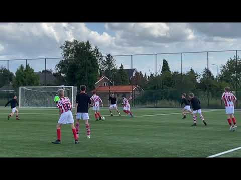 1e Deel  DVOL JO15-1 tegen  BENNEKOM 15-1 Bekerwedstrijd
