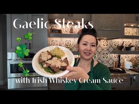Gaelic Steaks with Irish Whiskey Cream Sauce and Colcannon – Irish Cuisine | S2 E10